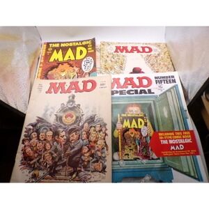 MAD Magazine 1975 4 Issues The Nostalgic Special Godfather 2 No‎ cover 1 Cracked